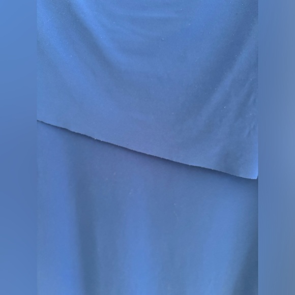 SCAPA Lauren Perre Assymetrical Blue Blouse, Fits Medium-Large - Picture 7 of 7